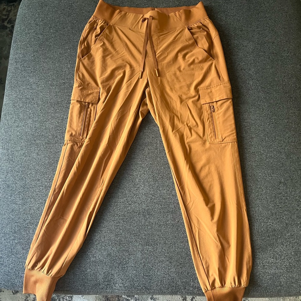 Burnt orange joggers